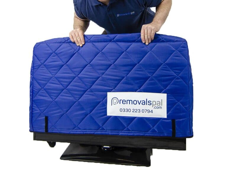 Padded TV Cover for 42 Inch TV, Ideal for Removal Companies